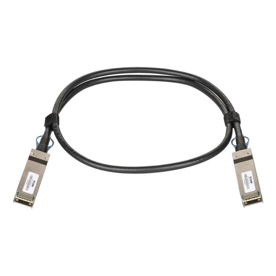 100G QSFP28 - QSFP28 1 m Doğrudan Takılan İstifleme Kablosu