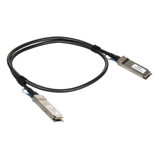 100G QSFP28 - QSFP28 1 m Doğrudan Takılan İstifleme Kablosu