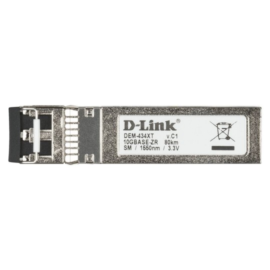 10GBase-ZR SFP+ Alıcı-Verici (Tek Modlu 1550nm) (80km)