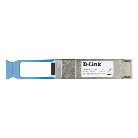40GBASE-LR4 QSFP+ Tek Modlu Alıcı-Verici, 10 km
