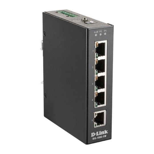 Endüstriyel Hızlı Ethernet Yönetilmeyen Switch