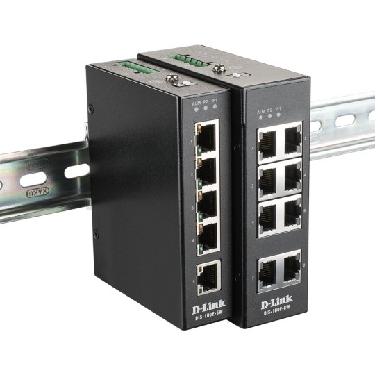 Endüstriyel Hızlı Ethernet Yönetilmeyen Switch