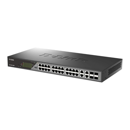 28-Port 10/100/1000 PoE Gigabit Ethernet Gözetim Switchi