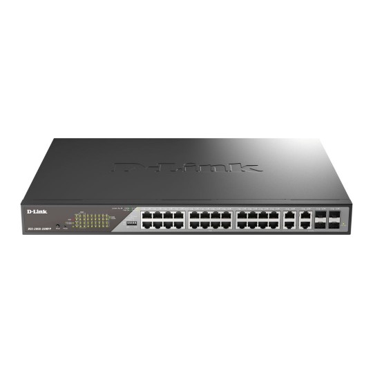 28-Port 10/100/1000 PoE Gigabit Ethernet Gözetim Switchi