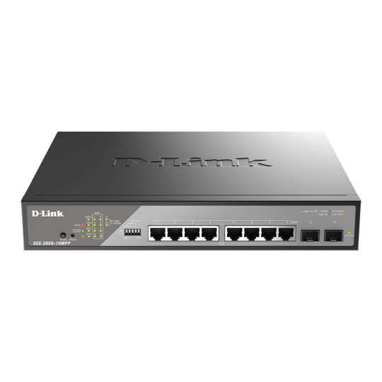 8-Port 10/100/1000 PoE Gigabit Ethernet Gözetim Anahtarı