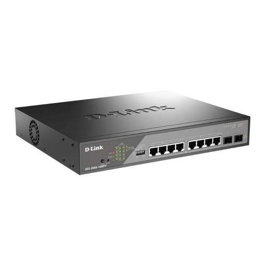 8-Port 10/100/1000 PoE Gigabit Ethernet Gözetim Anahtarı