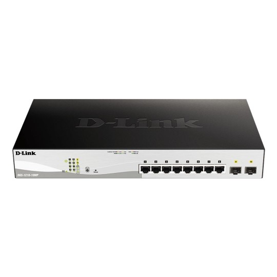 10-Port Gigabit Akıllı Yönetilen PoE Switch
