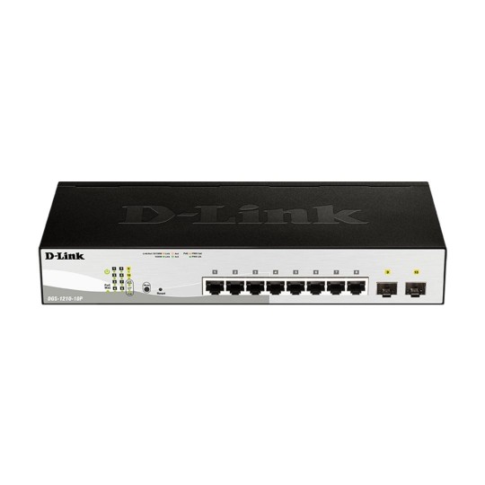 10-Port Gigabit Akıllı Yönetilen PoE Switch