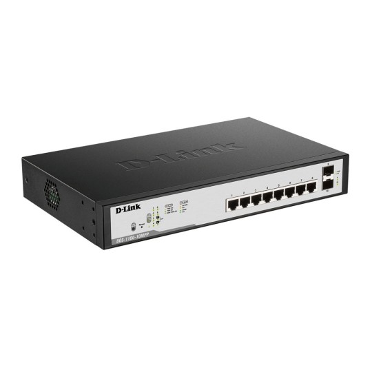 10-Port Gigabit PoE++ Akıllı Yönetilen Switch