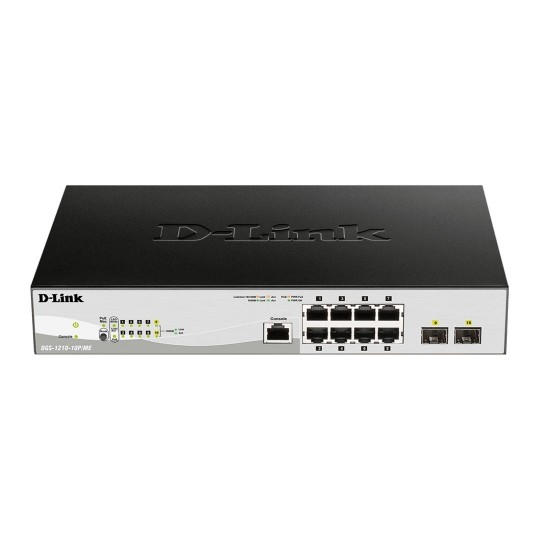 10-Port Gigabit PoE Metro Ethernet Switch