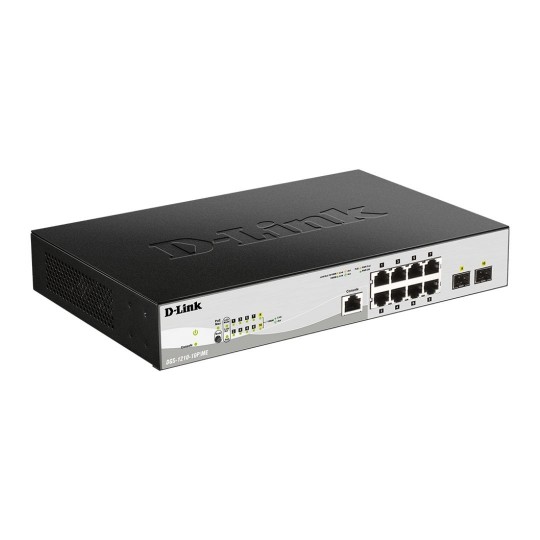 10-Port Gigabit PoE Metro Ethernet Switch
