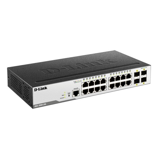20 Bağlantı Noktalı Katman-2 Yönetilen Gigabit Switch