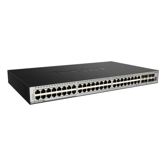 52 Bağlantı Noktalı Katman 3 İstiflenebilir Yönetilebilir Gigabit Switch