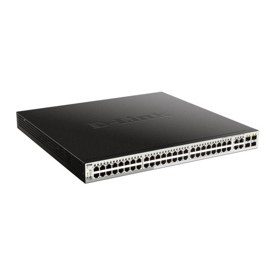 52-Port Gigabit Akıllı Yönetilen PoE Switch