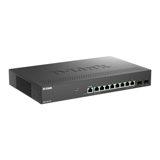 8-Port Çoklu Gigabit Akıllı Yönetilen Switch