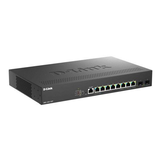8-Port Çoklu Gigabit Akıllı Yönetilen Switch