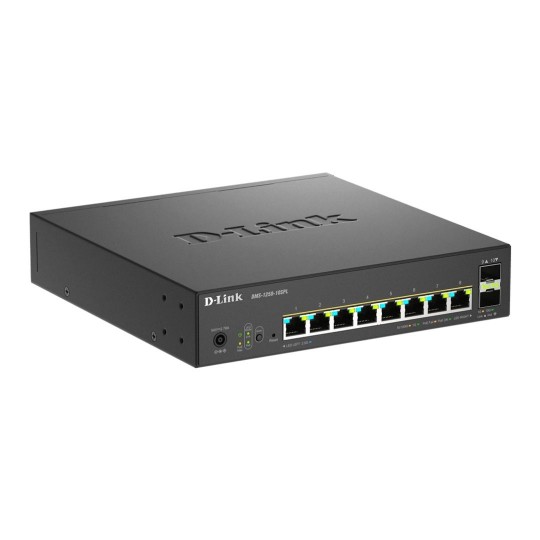 8-Port Çoklu Gigabit Akıllı Yönetilen Switch
