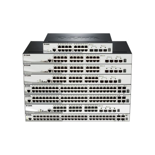 İstiflenebilir Akıllı Yönetilen Gigabit Switchler